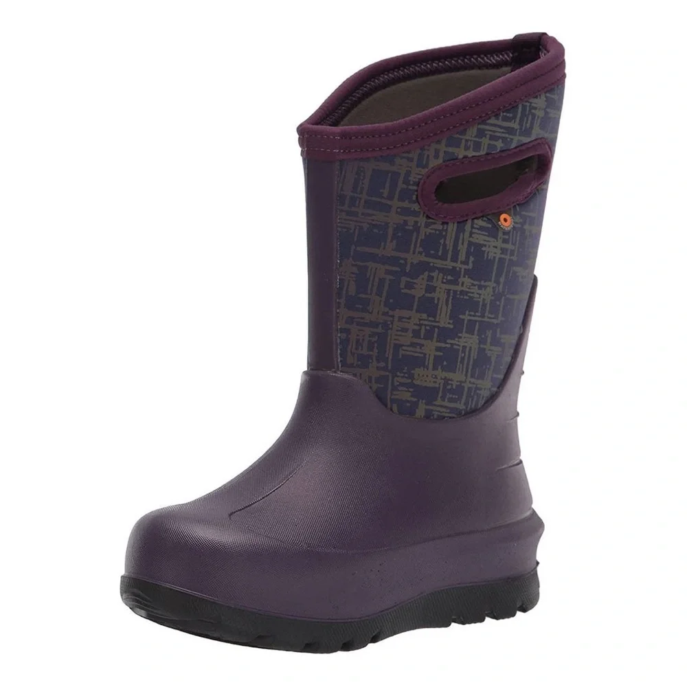 Bogs Kids Neo Classic Waterproof Winter Rain Boots -‎ Size 4Y A24